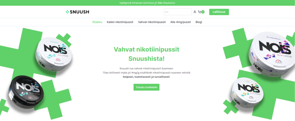 snuush.com etusivu