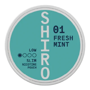 Shiro Fresh Mint nikotiinipussit.
