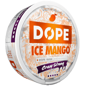 dope ice mango nikotiinipussikiekko