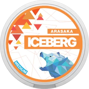 Icebergin Arasaka nikotiinipussi